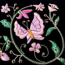 Load image into Gallery viewer, Butterfly Velvet Keepsake Box