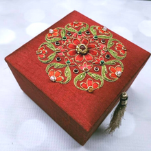 Load image into Gallery viewer, Red Keepsake Box