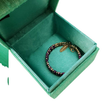 Load image into Gallery viewer, Teal Silk Keepsake Box