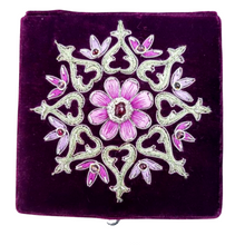 Load image into Gallery viewer, Purple Velvet Keepsake Box