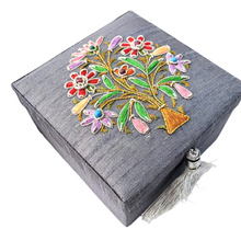 Load image into Gallery viewer, Gray Keepsake Box