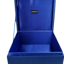Load image into Gallery viewer, Navy Keepsake Box with Shoe