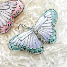 Load image into Gallery viewer, Embroidered Butterfly Ornament