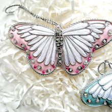 Load image into Gallery viewer, Embroidered Butterfly Ornament