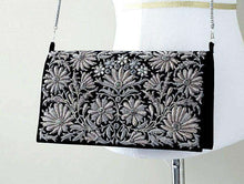 Load image into Gallery viewer, Luxury velvet evening bag with chalcedony, BoutiqueByMariam.