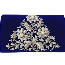Load image into Gallery viewer, Embroidered Floral Evening Bag
