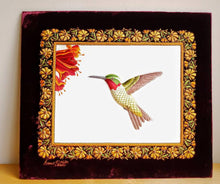 Load image into Gallery viewer, Hummingbird Wall Art