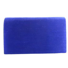Load image into Gallery viewer, Cobalt Blue Silk Art Deco Wave Clutch
