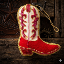 Load image into Gallery viewer, Western Cowboy Boot Ornaments
