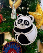 Load image into Gallery viewer, Panda Bear Hanging Ornament
