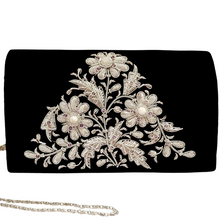Load image into Gallery viewer, Embroidered Floral Evening Bag

